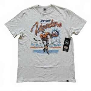 New York Islanders '47 T-Shirt NHL Hockey Player Golden Age Men's Size Large NWT